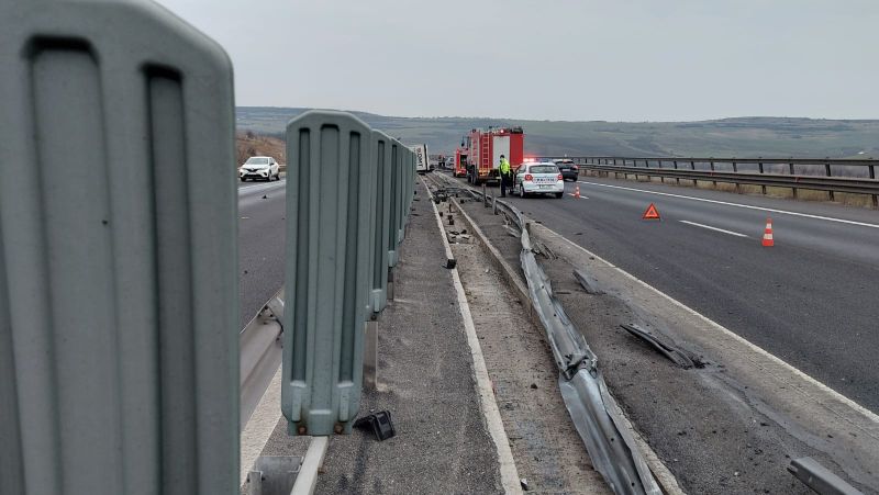 accident parapet autostrada