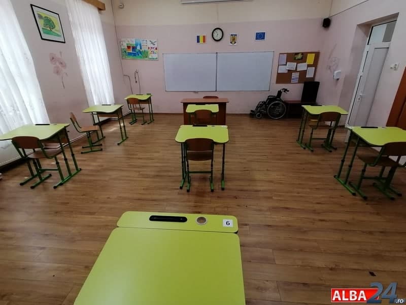 sala clasa pregatire examen