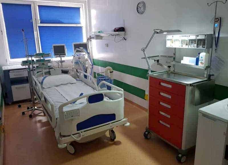 pat pentru pacienti cu arsuri, arsi, spital